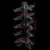 BNNP Eyeglass Storage Rack 5 Tier Glasses Display Stand Glasses Sunglasses Stand Frame Sunglasses Display Stand Eyeglass Organizer Display Rack view 2