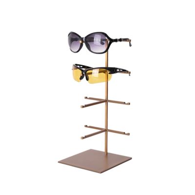 BNNP Eyeglass Storage Rack Stainless Steel Glasses Display Stand Glasses Store Storage Rack Display Props Stand Sunglasses Sunglasses Stand Eyeglass Organizer Display Rack (Size : Small)