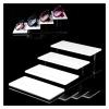 BNNP Eyeglass Storage Rack Multilayer Acrylic Sunglasses Display Stand Shelf Glasses Display Stand Jewelry Desktop Glasses Frame Display Stand Eyeglass Organizer Display Rack (Size : Medium) view 3