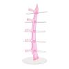 BNNP Eyeglass Storage Rack 5 Pairs of Glasses Display Stand Sunglasses Glasses Frame Display Stand Multifunctional Display Stand Eyeglass Organizer Display Rack (Color : Gray) view 1