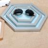 BNNP Eyeglass Storage Rack Counter Multifunctional Display Tray, Glasses Display Tray, Sunglasses Display Stand, Window Jewelry Display Tray Eyeglass Organizer Display Rack (Color : 1) view 1