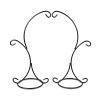 BNNP Eyeglass Storage Rack Creative Metal Glasses Display Stand Showcase Display Hanger Optical Shop Decoration Props Sunglasses Storage Rack 2PCS Eyeglass Organizer Display Rack view 1