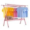 Drying Rack Foldable Portable, Clothes Drying Rack Stainless Steel, Laundry Racks Saves Space Adjustable Height Large Capacity for Large Laundry Loads ( 230cm/50in) view 1