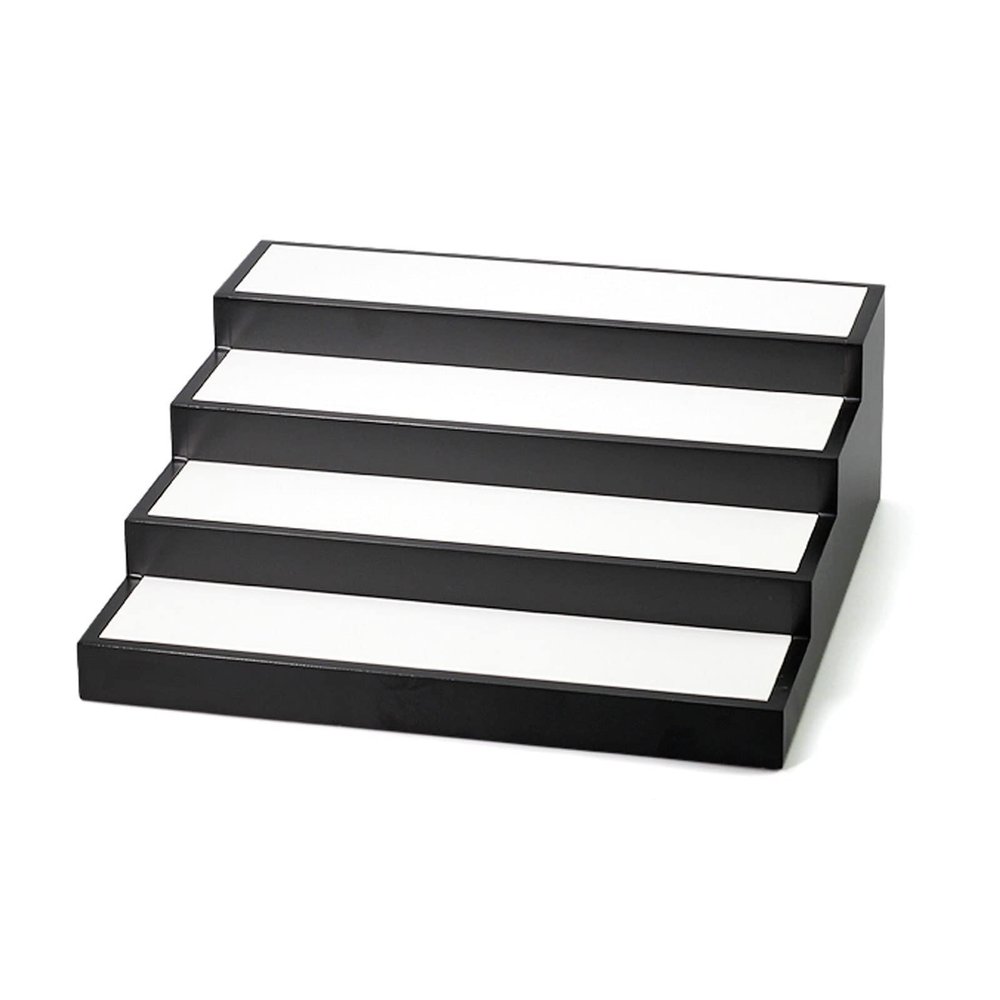 Eyeglass Storage Rack 4-Layer Sunglasses Storage Frame Glasses Display Frame Glasses Storage Tray Box Can Hold 8 Pairs of Glasses Desktop Stand Eyeglass Organizer Display Rack