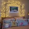 LKGOOD Vines for Home Decor with Remote Control On/Off Timmer Dim,7.5Ft Christmas Decorations Artificial Tree Branches with 144 LEDs Enchanted Willow Vine for Indoor Walls Bedroom Dcor(1PCS) view 3
