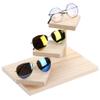 BNNP Eyeglass Storage Rack Sunglasses Frame Decoration 3-Layer Glasses Display Stand Counter Small Ornament Display Stand Eyeglass Organizer Display Rack view 4