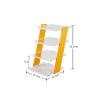BNNP Eyeglass Storage Rack Sunglasses Organizer Stands 3 Tier 4 Tier Glasses Stand Sunglasses Holders Sunglasses Rack Acrylic Eyeglasses Display Stand Eyeglass Organizer Display Rack (Size : 4 Layer) view 2