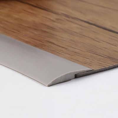 ZJKXJH Gray Floor Transition Strip Self Adhesive, PVC Cuttable Carpet Edge Strip 1-25 M Long, Self Stick Non Slip Flooring Mat Wrapping Edge Trim (Size : 6m/19.7ft Length)