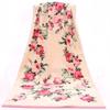 2020 Brand New Women Peony Towel bathroom Men's Towel 76 * 34cm Bath Towel 70 * 140cm High Quality Beach Towel Orange Towel 76x34cm view 2