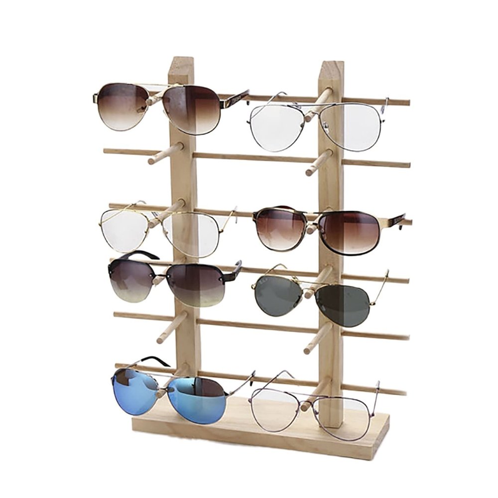 BNNP Eyeglass Storage Rack Multi-Layer Sunglasses Display Rack Storage Rack Glasses Display Rack Multiple Pairs of Glasses Display Rack Jewelry Rack Eyeglass Organizer Display Rack