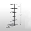 BNNP Eyeglass Storage Rack Glasses Display Racks Glasses Store Storage Racks Display Props Racks Stainless Steel Sunglasses Sunglasses Brackets Eyeglass Organizer Display Rack (Size : Large) view 2