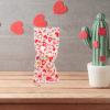 NUOBESTY 100pcs Valentine's Day Heart Candy Bags Treat Packaging for Cookies Snacks and Multi-use Bags for Friends Family and Boys and Girls view 3