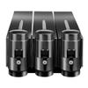 3 Chamber Shampoo and Conditioner Dispenser for Shower Wall - No Drill Body Wash Soap Dispenser Set for Hotel Bathroom view 3