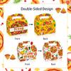 Roaring Good Time 12 PCS Pizza Party Favor Boxes Pizza Goodie Treat Bags Pizza Themed Birthday Party Supplies Pizza Birthday Decorations Bags view 2