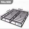 RLDVAY Full-Size Box-Spring, 5 inch Low Profile Only, Heavy Duty Metal Box Spring Full with Fabric Cover, Easy Assembly, Non Slip, Noise Free view 3