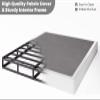 RLDVAY 5 inch Low Profile Queen-Size Box-Spring Only, Heavy Duty Metal with Fabric Cover, Easy Assembly, Non Slip, Noise Free view 4