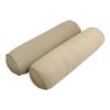 SLIPCOVER ONLY Same Pipe Full Style V6 Velvet Indoor Daybed Bolster Pillow AD304 view 4