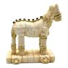 Trojan Horse Statue of Troy War Greek Mythology Ancient Greek Statue Figurine view 1