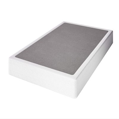 RLDVAY Twin-XL Low Profile Box Spring, Heavy Duty Metal Twin Box Spring with Fabric Cover, Easy Assembly, Non Slip, Noise Free