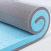 Maxzzz Full Mattress Topper,4 Inch Ventilated Design Memory Foam Queen Mattress Topper,Cooling Gel Infused Swirl Foam Pad for Pressure Relief Back Pain, CertiPUR-US Certified view 3