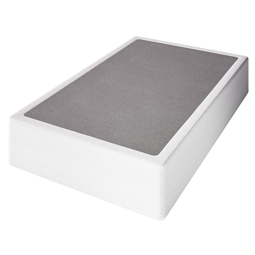 RLDVAY Twin-XL Box-Spring, 9 inch Metal Twin XL Box Spring Only, Heavy Duty XL Twin Box Spring with Fabric Cover, Easy Assembly, Non Slip, Noise Free