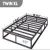 RLDVAY Twin-XL Box-Spring, 9 inch Metal Twin XL Box Spring Only, Heavy Duty XL Twin Box Spring with Fabric Cover, Easy Assembly, Non Slip, Noise Free view 2