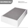RLDVAY Twin-XL Box-Spring, 9 inch Metal Twin XL Box Spring Only, Heavy Duty XL Twin Box Spring with Fabric Cover, Easy Assembly, Non Slip, Noise Free view 4