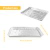 40 Pack Disposable Aluminum Broiler Pan 13 x 9 x 1 inch Aluminum Foil Grill Pans, Disposable Foil Baking Sheet Pans for Oven, Baking, BBQ, Takeout view 2