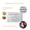 40 Pack Disposable Aluminum Broiler Pan 13 x 9 x 1 inch Aluminum Foil Grill Pans, Disposable Foil Baking Sheet Pans for Oven, Baking, BBQ, Takeout view 3