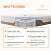 ESHINE Queen Adjustable Bed Frame with Mattress 12 Inch, Memory Foam Hybrid Matt(Medium), Wireless Remote, 5 Minutes Installation, Head and Foot Incline, 2000 Series view 4