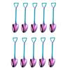 20 Pack Stainless Steel Mini Coffee Spoons, 4.7 Inches Shovel Shape Demitasse Spoons for Dessert, Tea, Appetizer, Party Supplies Rainbow view 1