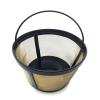 DEPILA Coffee Strainer Coffee Filter Stainless Steel Universal Coffee Filters Reusable Coffee Mesh Basket Cup Coffee Machine Strainer for Brew Coffee Filtering view 1