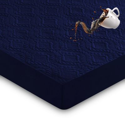Sufdari Twin Quilted Fitted Waterproof Mattress Cover, Breathable & Noiseless Mattress Pad, Ultra Soft Bed Cover Fits Up to 8-18" Deep Pocket