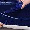 Sufdari Twin Quilted Fitted Waterproof Mattress Cover, Breathable & Noiseless Mattress Pad, Ultra Soft Bed Cover Fits Up to 8-18" Deep Pocket view 4