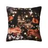 mamz Personalized Throw Pillow Covers Custom Pillowcase with Photo Text Cushion Covers for Sofa Couch Bed Chair Farmhouse Decorative Multi Size Optional Square 2 Sides Print-26x26IN-Blue Violet view 3
