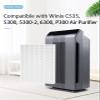 3-Pack C535 Replacement Filter A Compatible with Winix C535, 5300-2, P300, 5300, Repalce 115115, H13 True HEPA Filter view 2