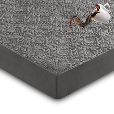 Sufdari Twin Quilted Fitted Waterproof Mattress Cover, Breathable & Noiseless Mattress Pad, Ultra Soft Bed Cover Fits Up to 8-18" Deep Pocket