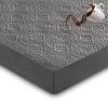 Sufdari Twin Quilted Fitted Waterproof Mattress Cover, Breathable & Noiseless Mattress Pad, Ultra Soft Bed Cover Fits Up to 8-18" Deep Pocket view 1
