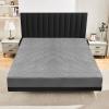 Sufdari Twin Quilted Fitted Waterproof Mattress Cover, Breathable & Noiseless Mattress Pad, Ultra Soft Bed Cover Fits Up to 8-18" Deep Pocket view 3