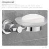 Bathroom Wall Mounted Soap Holder Stainless Steel Soap Tray Drainage Compact and Easy to Install for Shower and Bathroom Use view 2