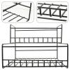 Cabilock Iron Syrup Rack 2-tier Spice Storage Kitchen Pantry Organizer Countertop Easy-clean Strong Capacity view 2