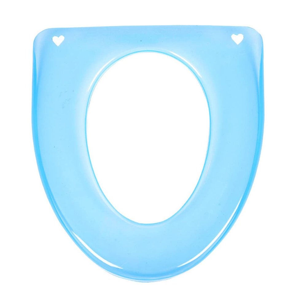 1pc Commode Seat Toilet Waterproof Cushion Seat Pad Easy Assemble Disassemble Home Bathroom Accessory