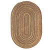Capel American Heritage Foliage 4' 0" X 6' 0" Oval Braided Rug view 1