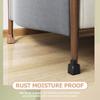 Toddmomy 4pcs heightened Table mat Platform Bed Adjustable Chair Adjustable Bed Frames Mixer Lift for Cabinet Adjustable Base Heavy Duty Desk Dorm Bed risers Bed Legs Steel Coffee Table view 3