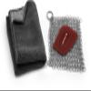 Coghlan's Cast Iron Cleaning Kit 3-Piece Set with Chainmail Scrubber, Polycarbonate Scraper & Dual-Sided Cloth Portable Cast Iron Cleaner for Camping, Hiking, or Home Use view 1