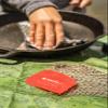 Coghlan's Cast Iron Cleaning Kit 3-Piece Set with Chainmail Scrubber, Polycarbonate Scraper & Dual-Sided Cloth Portable Cast Iron Cleaner for Camping, Hiking, or Home Use view 3