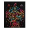 Tree on Elephant Mandala Tapestry Wall Hanging Indian Cotton Tapestries Bedspread Picnic Beach Throw Blanket Wall Art Hippie Tapestry Bed Cover (Multicolor, 84 X 54 Inches (Twin)) By Indian Collectible view 2