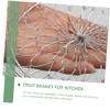Heavy Duty Hanging Fruit Basket Wire Kitchen Storage for Fruits and Vegetables Space Saving Organizer view 4