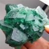 HXSCOO Natural Raw Crystal Stone Unpolished Green Fluorite Rough Rock Oblique Cube Cluster Crystals Reiki Decor (Size : 1000g) view 1