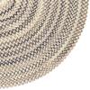 Capel American Heritage Pewter 0' 24" X 0' 48" Oval Braided Rug view 4